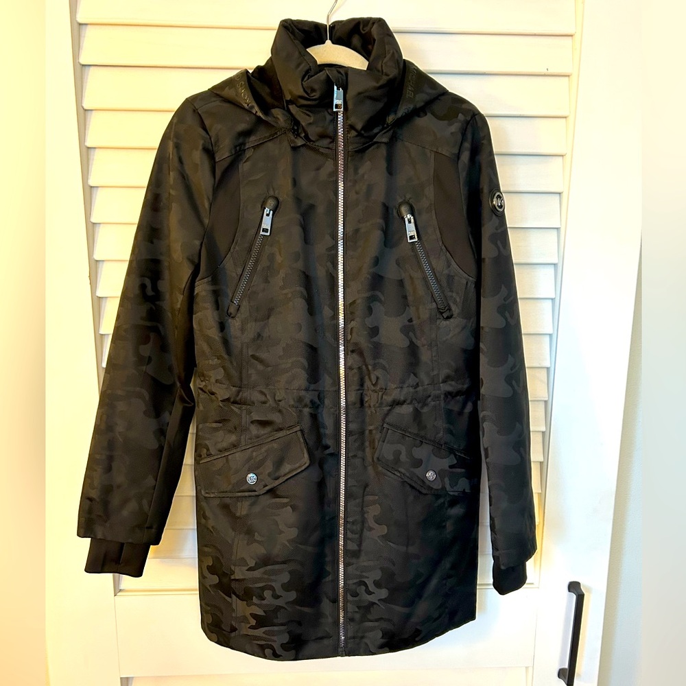 MICHAEL KORS Black Camo Jacket